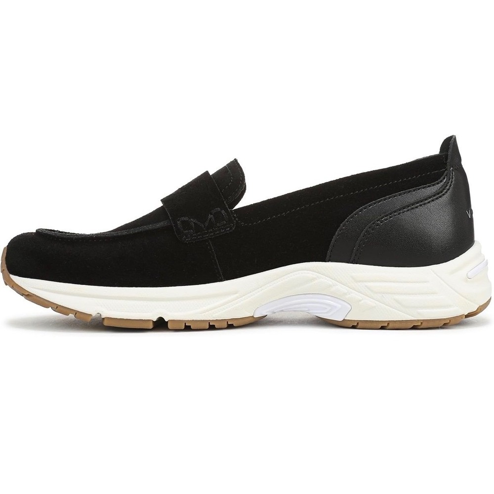 Vionic Womens Walk Roam Loafer Black Suede Leather Orthopedic Shoes 11 Medium - Picture 5 of 8